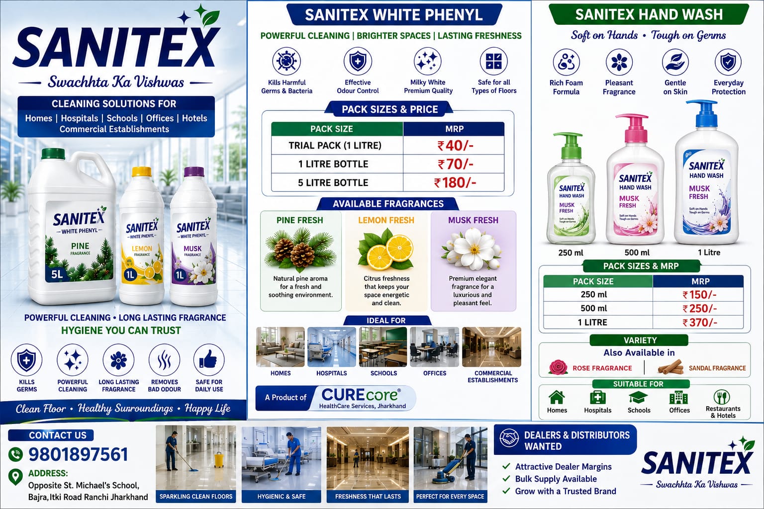 Sanitex Musk Fresh Handwash